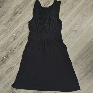 George Black Halter Sheath Midi Dress